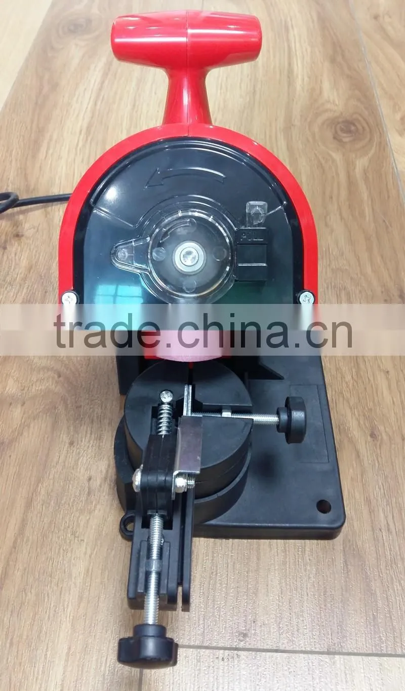 Hot Selling 100mm 250W Plastic Base Power Chainsaw Sharpener Grinder Electric Chainsaw Sharpening Machine