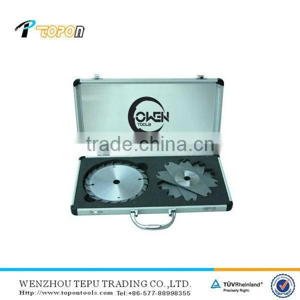 7pcs tct saw blade set