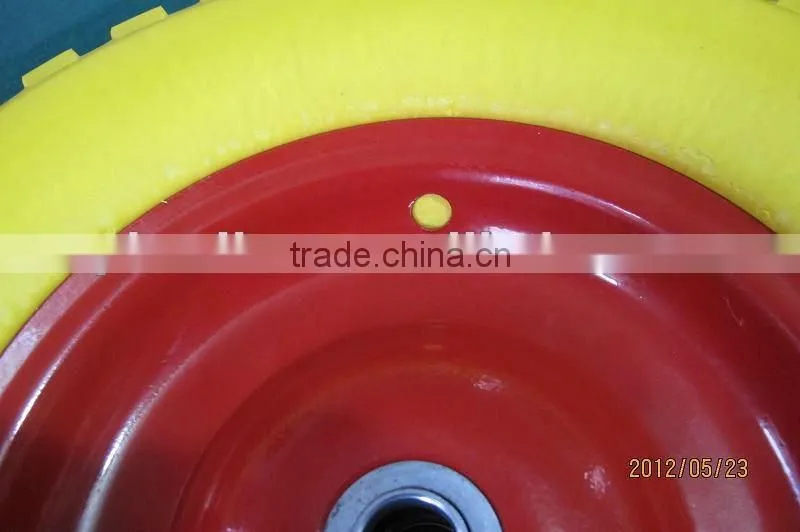 Precision pu foam wheel 4.80/4.00-8