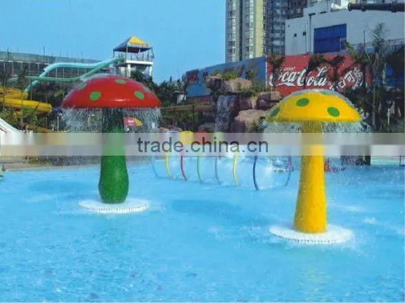 China GuangDong hot indoor water park equipment mushroom for swimming pool for sale