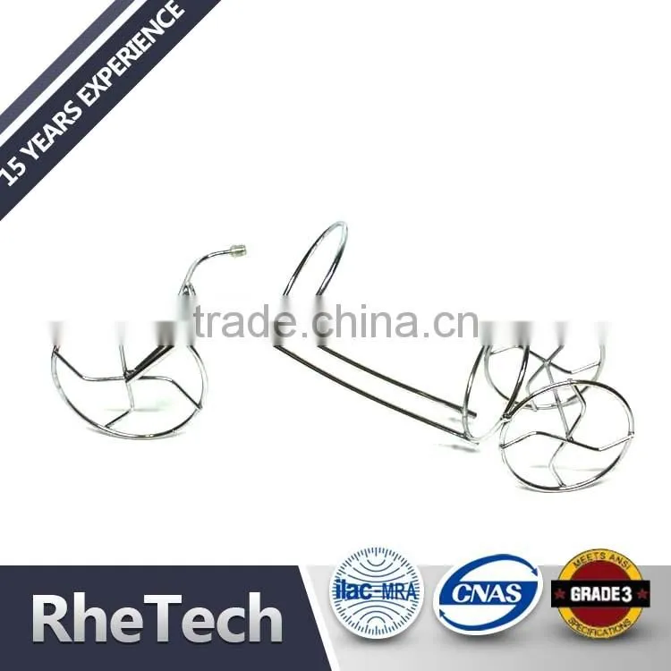 Household Moon Shape Metal Decorative Red Wine Bottle Rack Holder