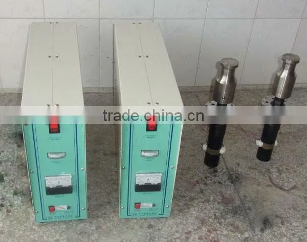 20KHz Ultrasonic welder generator on PE, PP, PVC Bag Making Machine