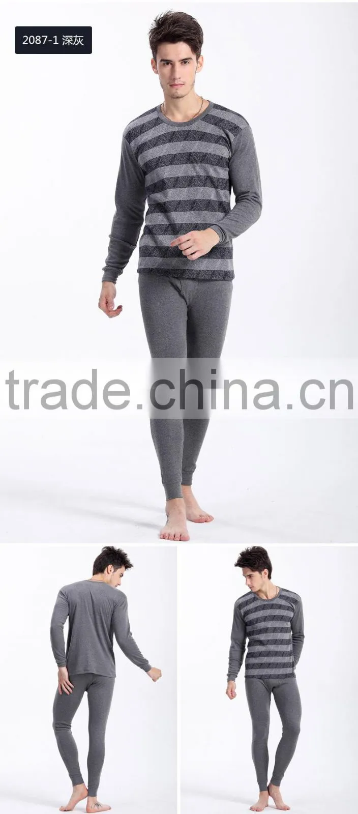 jacquard thermal underwear set