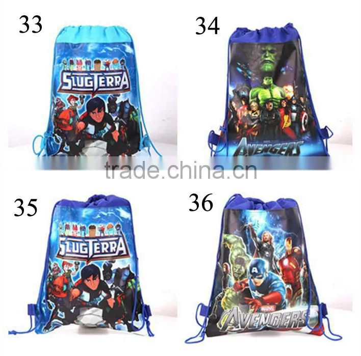 New design school bag The AVENGERS mochila school backpack have 4 design bags