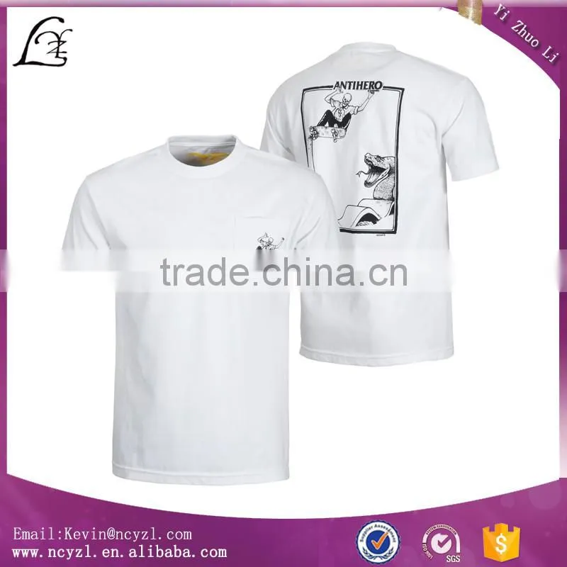 Hot sale manufacture OEM custom simple printed men's t shirt