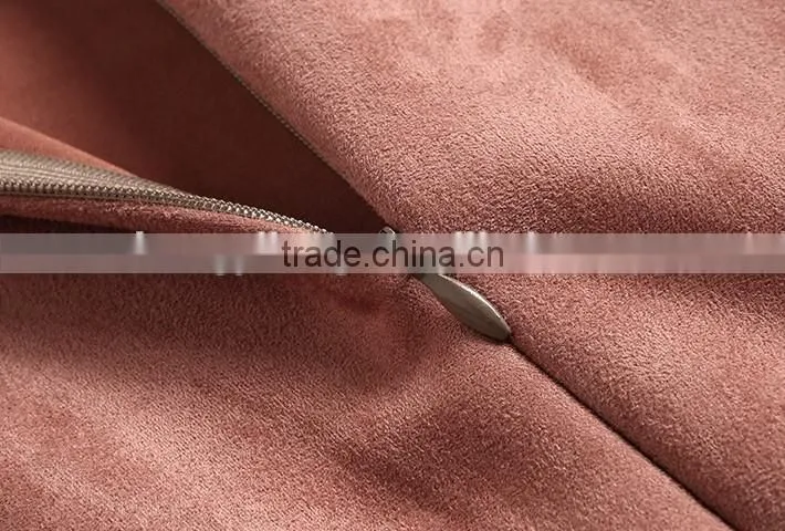 women's spring/autumn new style slim fit suede dress