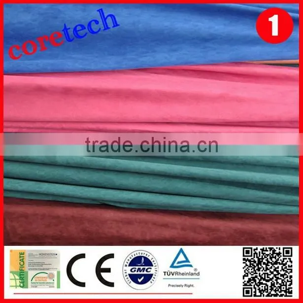 Durable popular wicking property suede, suede fabric