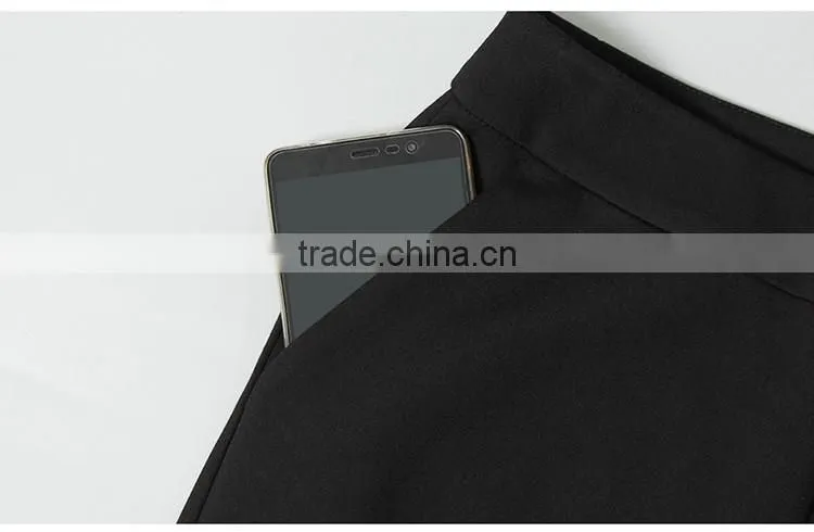 The new style two pieces women autumn casual suit blouse & pant plus size woman suit