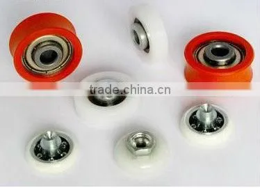 cheap price POM plastic pulley wheel bearing for window