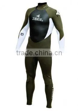 Women's neoprene surfing wetsuit girl