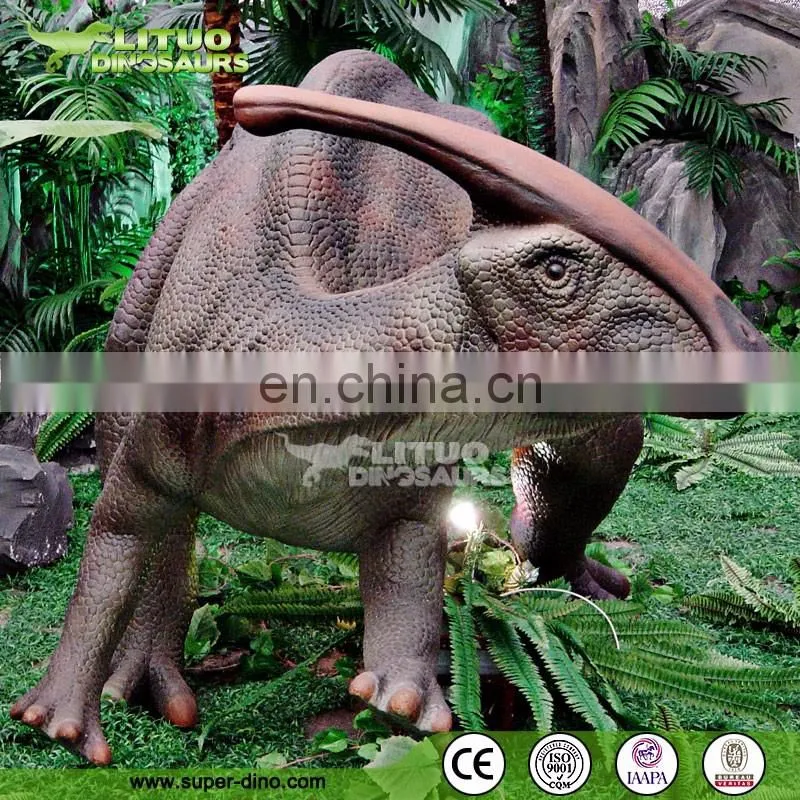 Dinosaur Park Settings Walking With Dinosaur Model