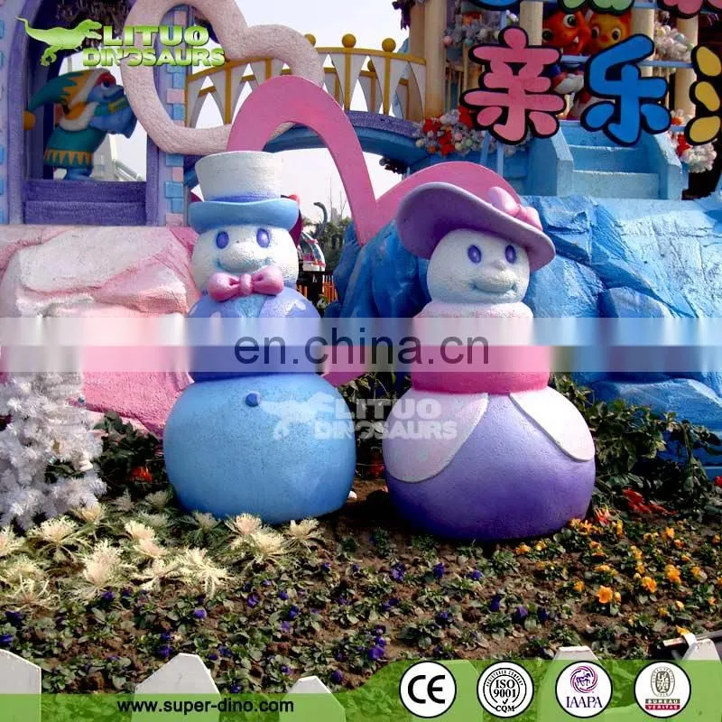 Large Fiberglass Cartoon Statues for Theme Park Main Entrance