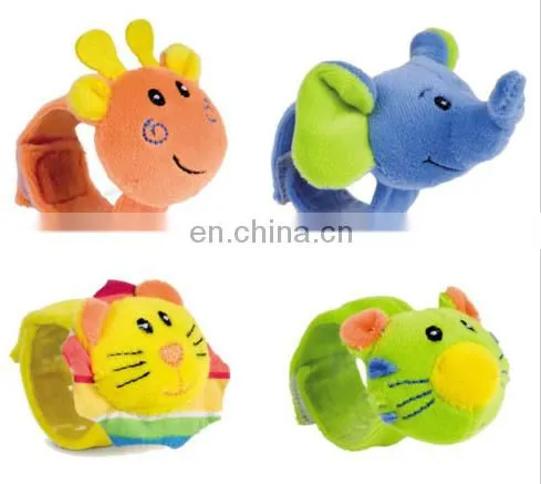 Infant Baby Animal Rattle Toys, Soft Toy Wrist Rattles, Plush Baby Wrist Rattle