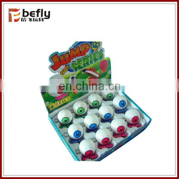 Wind up halloween plastic eyeball toys