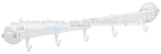 Bathroom plastic clothing rack