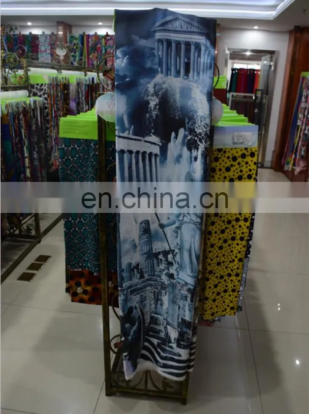 European design digital printing silk fabric