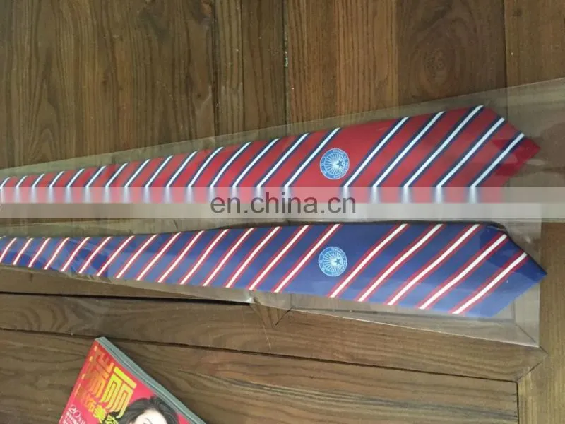Cheap customized printed silk logo ties