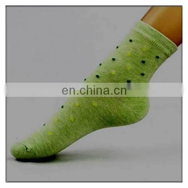 spots printed women socks