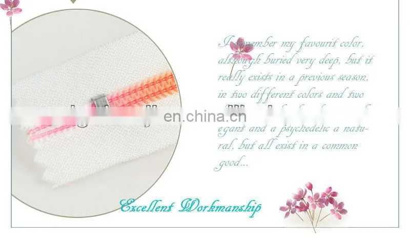 New design nylon zipper rolls