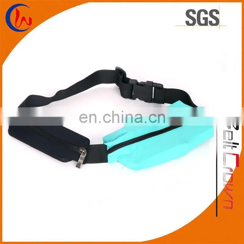 Woven Logo Elastic Waist Belt Bag Storage Bag