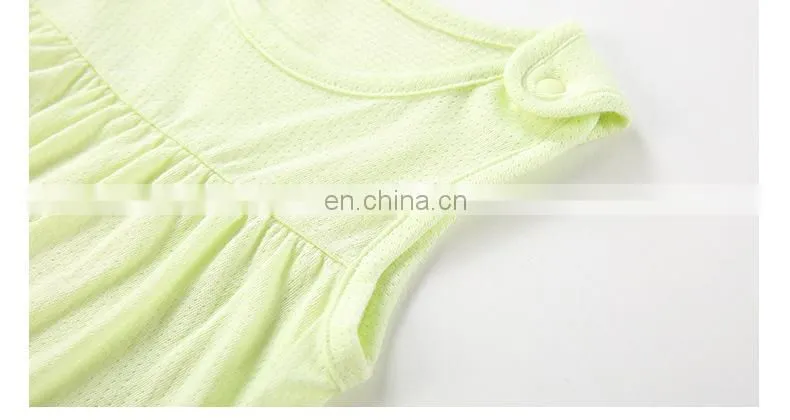 Girls Clothes Baby Clothes Summer Cool and Breathable Female Baby Rompers Korean