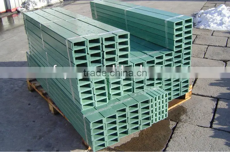 corrosive resistant FRP pultrusion profile, 65% light than steel but same strong