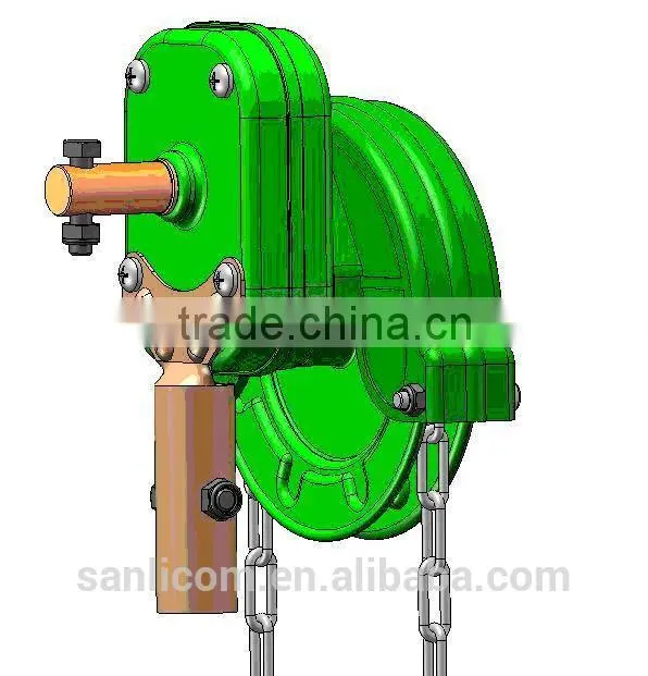 greenhouse ventilation High Sidewall Manual Roll Up
