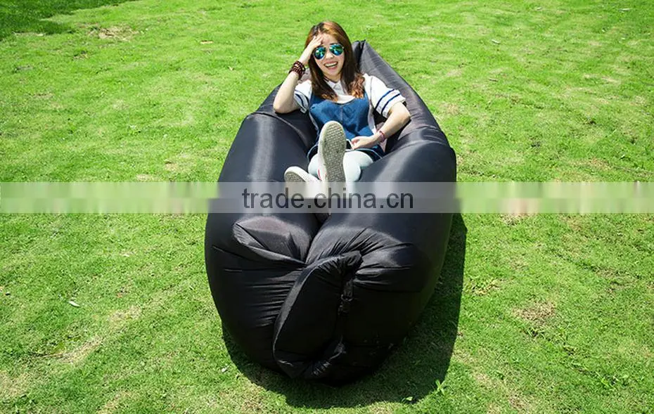 Inflatable Camping Beach Lazy Chair Bag Lounger Bag