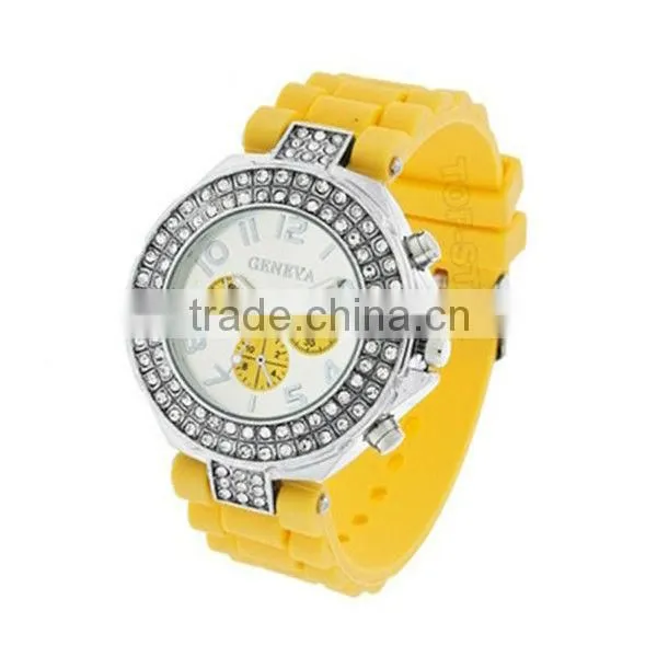 silicone wristband watches men (gite silicone watch)