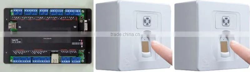 Japanese unique high security key machine with fingerprint sensor