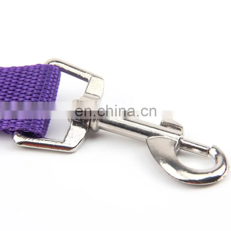 Pet Dog Cat Car Seat Belt Dog Accessories Adjustable Harness Lead Leash Small Medium Travel Clip Puppy Collar Leash
