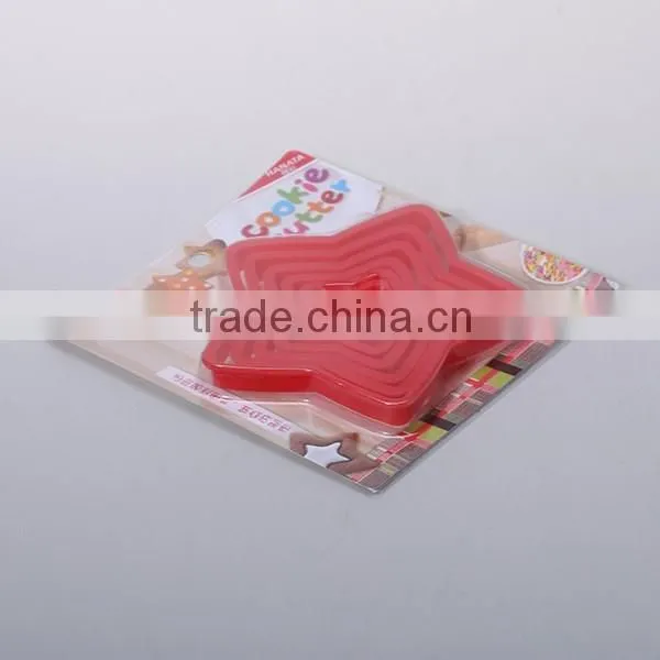 Plastic kitchen tools star shape pancake molds set