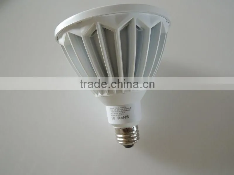 high brightness ip65 19w par38 with CE ROHS FCC UL certificated