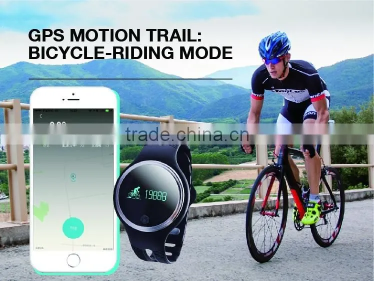 2016 New Business E07 Bluetooth 4.0 smart bluetooth bracelet IP67 Waterproof Fitness Tracker Smartband Call Reminder For IOS