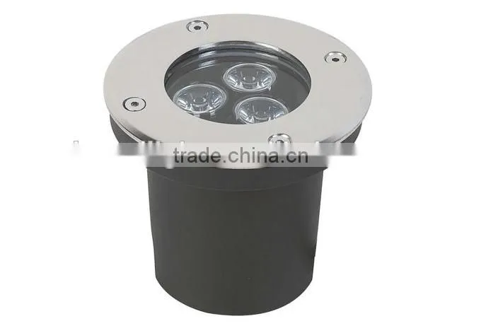 IP65 Waterproof Outdoor 9W DMX Controller Underground LED Light RBG LED Underground Light