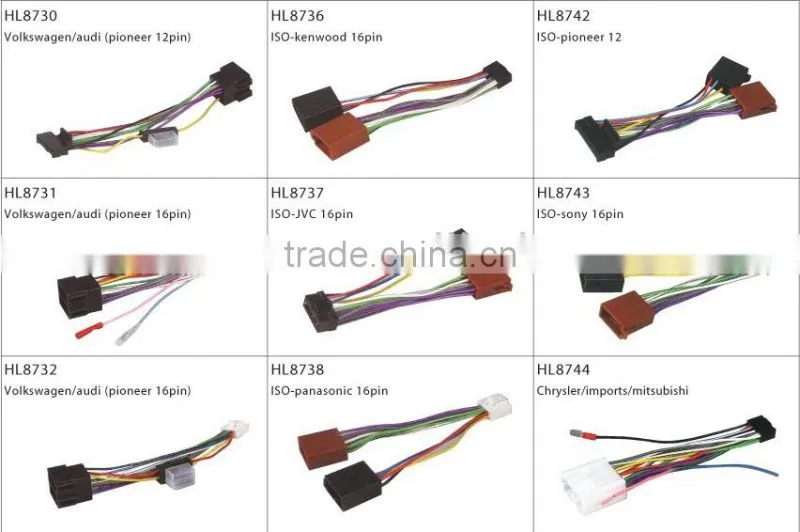 customized auto wire harness&cable assembly