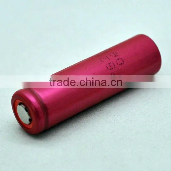 High capacity 3400mah NCR18650BF li-ion 3.7v battery cell with pins