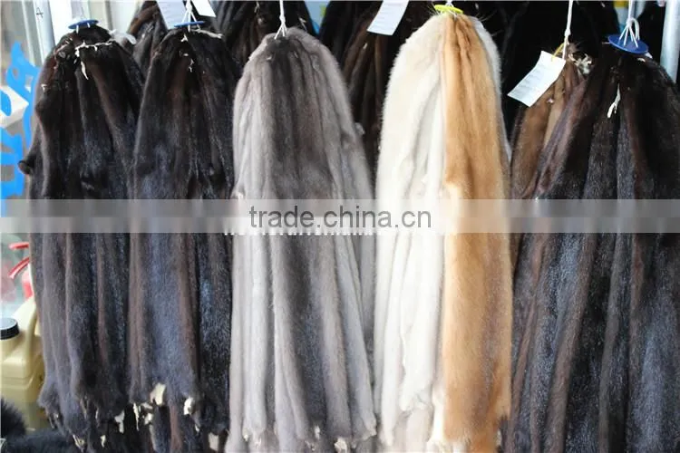 High Quality Mink Blankets Natural Mink Fur Plate