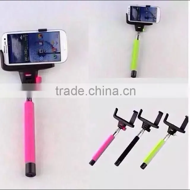 Mobile Phone selfie stick monopod handheld Monopod mini portable bluetooth selfie stick