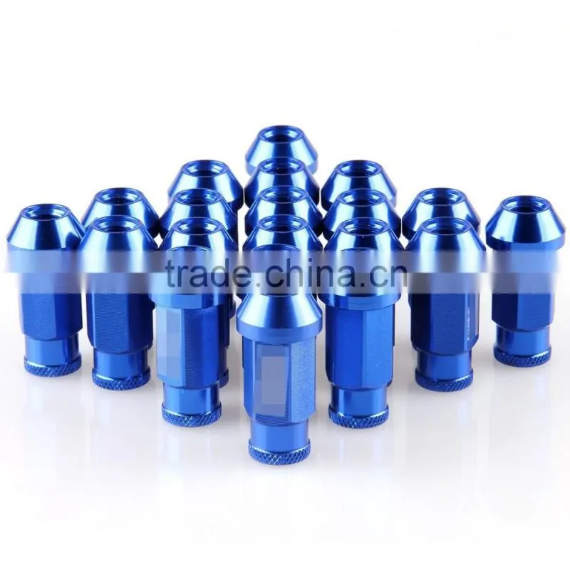M12 x 1.5MM Open End Extended Aluminum Long Rim Tuner Wheel Lug Nut