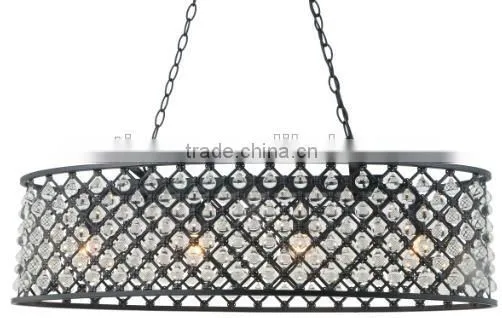 Crystal Round Pendant Light