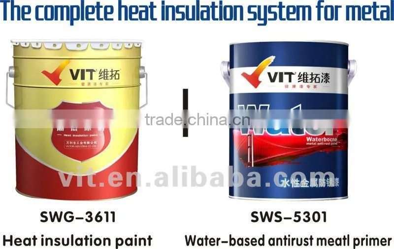 VIT excellent whiteness heat resistant paint