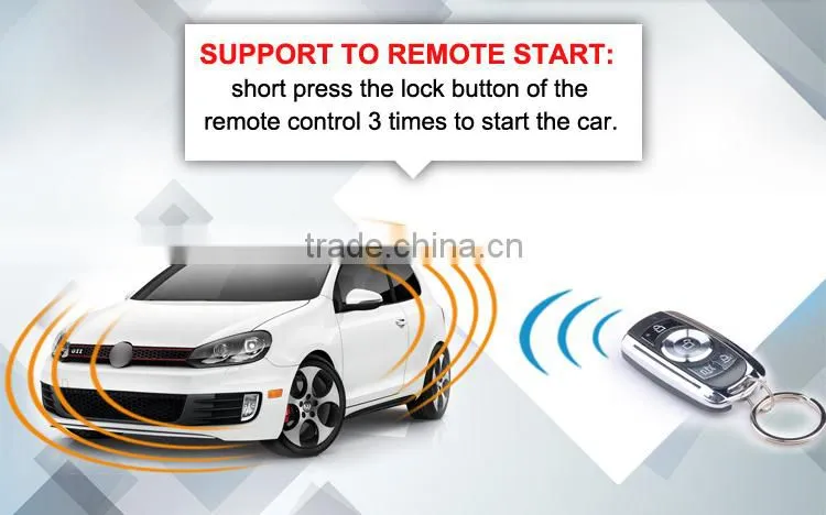 Universal pke car alarm system made in China