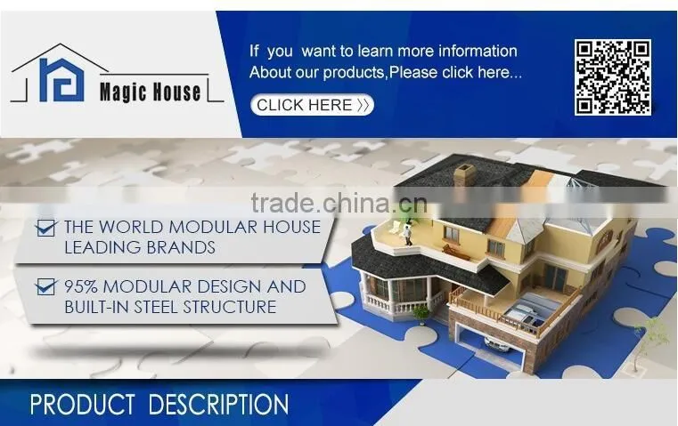 Hot Sale!!2016 new design prefab house, fire proof fiber cement board house with low cost