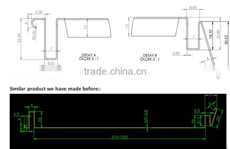 Supermarket shelf panel / rack panle roll forming machine