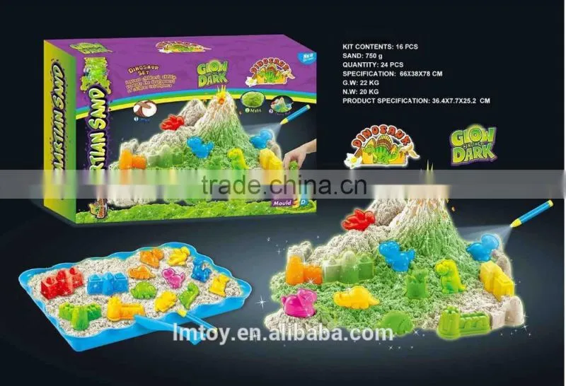 3D Sea Creature Magic Martian Sand ,Fun Modeling sand toys for sale