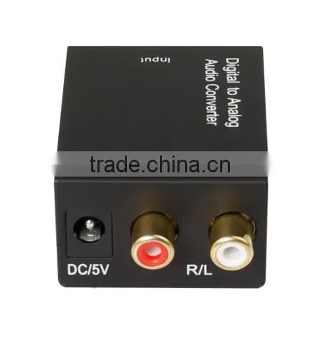 Optical Coaxial digital audio coverter for hdmi to 5.1 rca analog with 3.5mm video
