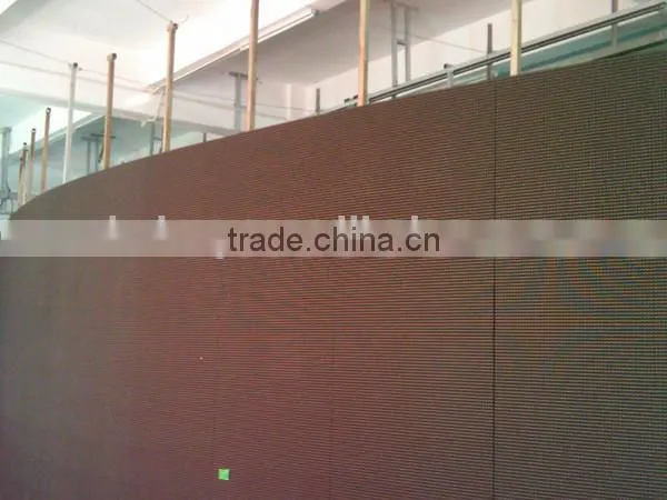 CCY/Creking outdoor felexible curved shape xxx video led display/special shape circle xxx led display xxx photo hd