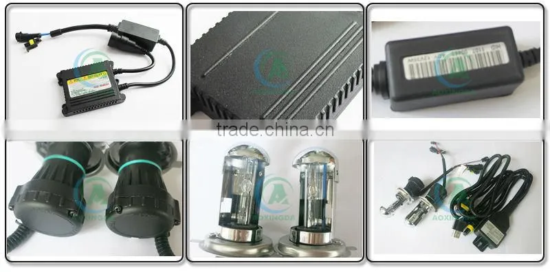 H4 Hi/lo bi-xenon HID xenon kits headlight AC 35W with slim ballast
