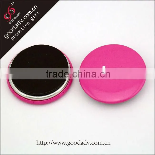 calendar logo metal round shape fridge magnets
